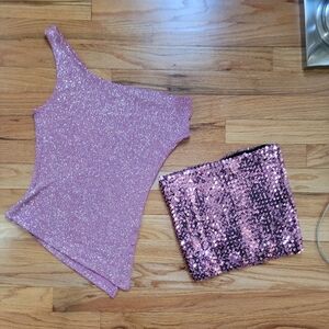 Gllitter/Sequins y2k Tops Women’s Bundle